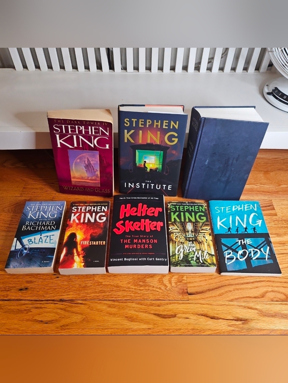 Stephen King Novels 8 Book Bundle Hardback and PaperBack